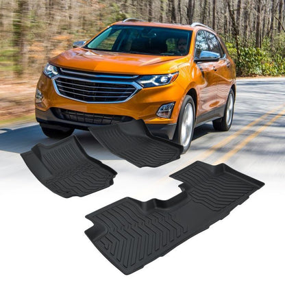 Car Floor Mats For 18-22 Chevrolet Equinox & 18-23 GMC Terrain / Terrain Denali.