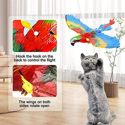 GARENT Flying Bird Cat Toy – Electric Interactive Parrot for Indoor Cats - GoTypical