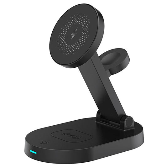 4-in-1 Magnetic Wireless Charging Station – 15W Fast Charge MagSafe Compatible - GoTypical
