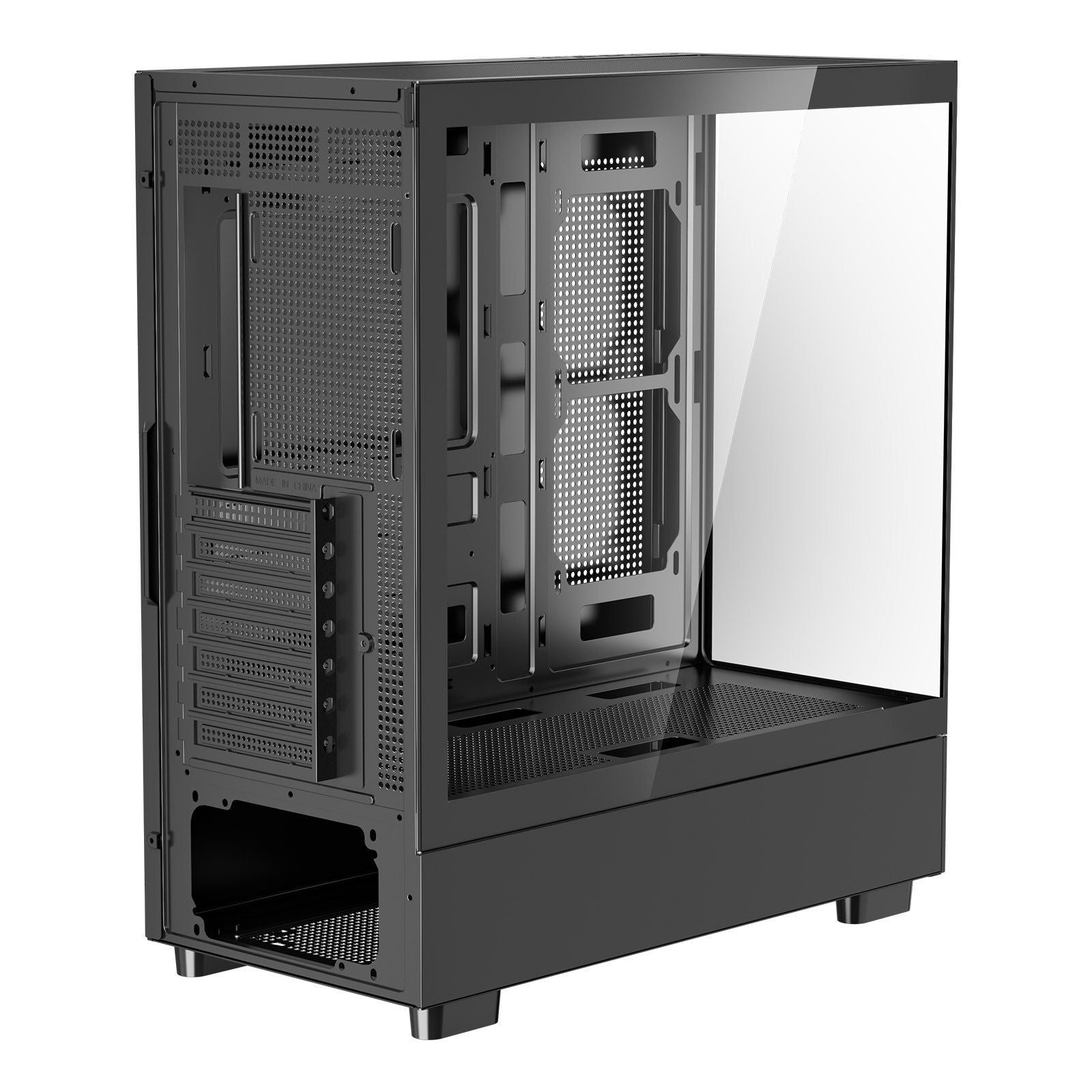 Mid-Tower ATX PC Gaming Case Computer Case with 6 x 120 mm PWM ARGB Fans - GoTypical