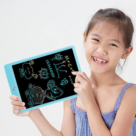 Children's Drawing Board LCD Drawing Tablet Learning Cartoon Painting Board Erasable Educational Handwriting Boards Educational Travel Toys.