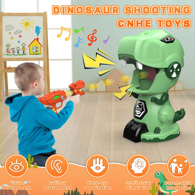 Count 2 times for the mechanical dragon punch and the dinosaur gun + 20 balls - GoTypical