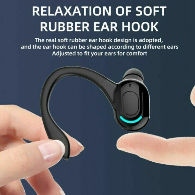 Bluetooth 5.1 Wireless Earbuds – Stereo Headphones with Ear Hook - GoTypical