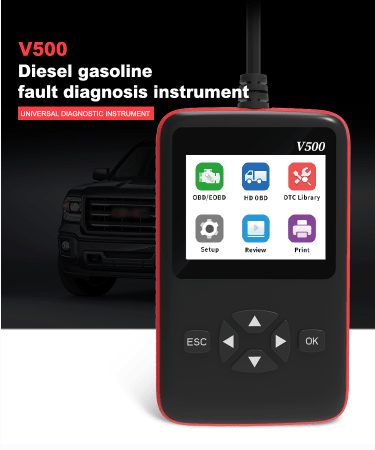 OBD Vehicle Diagnostic Scanner Diesel Vehicle OBD Scan Tool ECU Reader OBD + VAG OBD Key Programmer WiFi Elm327 OBD II Diagnostic System OBD Reader.