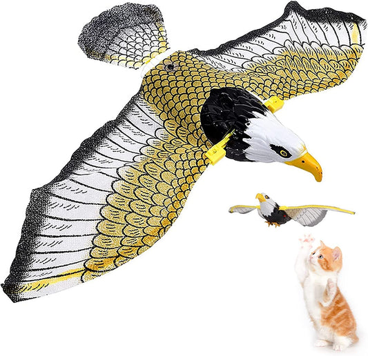GARENT Flying Bird Cat Toy – Electric Interactive Parrot for Indoor Cats - GoTypical