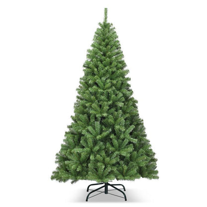 Artificial Christmas Tree 6ft 7.5ft 9ft - Premium Hinged PVC with Metal Stand.