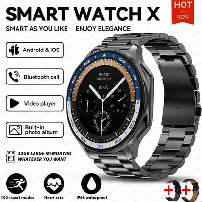 DT Watch X 4G Smartwatch – Waterproof Design with Mesh Belt - GoTypical