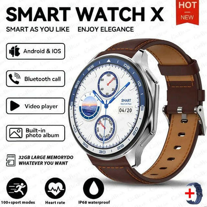 DT Watch X 4G Smartwatch – Waterproof Design with Mesh Belt - GoTypical