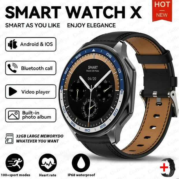 DT Watch X 4G Smartwatch – Waterproof Design with Mesh Belt - GoTypical