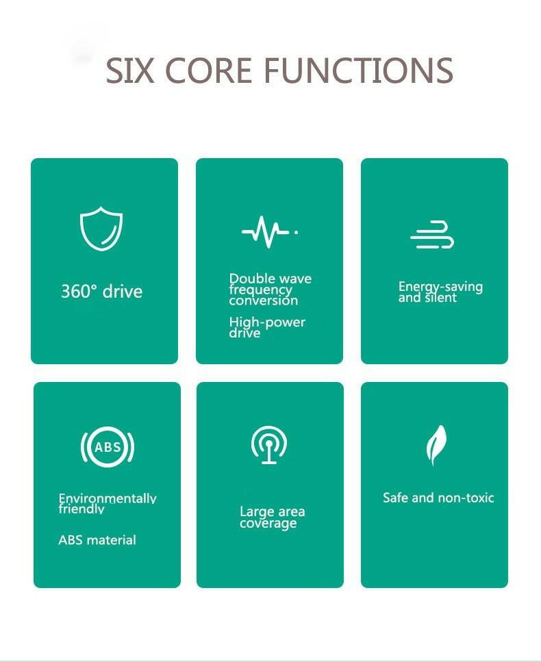 Remarkable Goodz Ultrasonic Pest Repellent Unit – Dual Speaker, Black ABS - GoTypical