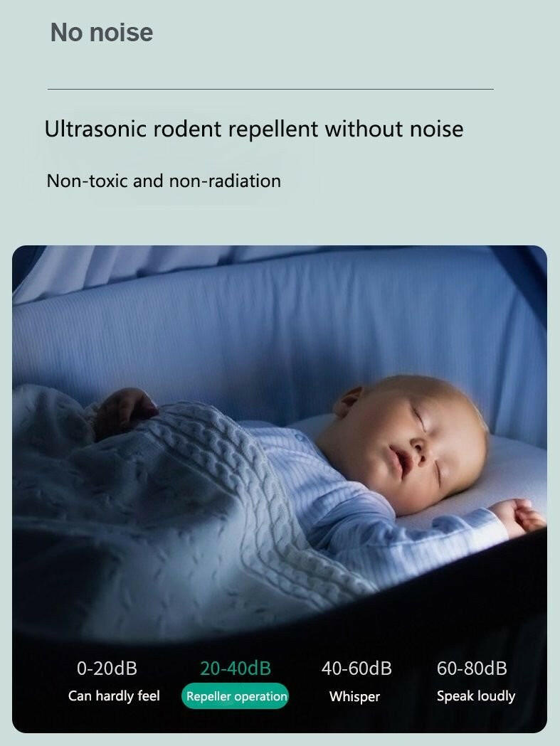 Remarkable Goodz Ultrasonic Pest Repellent Unit – Dual Speaker, Black ABS - GoTypical