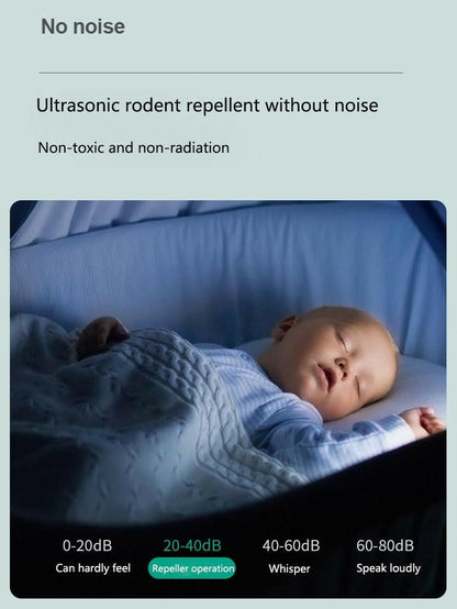 Remarkable Goodz Ultrasonic Pest Repellent Unit – Dual Speaker, Black ABS - GoTypical