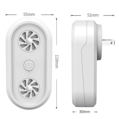 Remarkable Goodz Ultrasonic Pest Repellent Unit – Dual Speaker, Black ABS - GoTypical