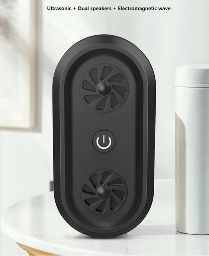 Remarkable Goodz Ultrasonic Pest Repellent Unit – Dual Speaker, Black ABS - GoTypical