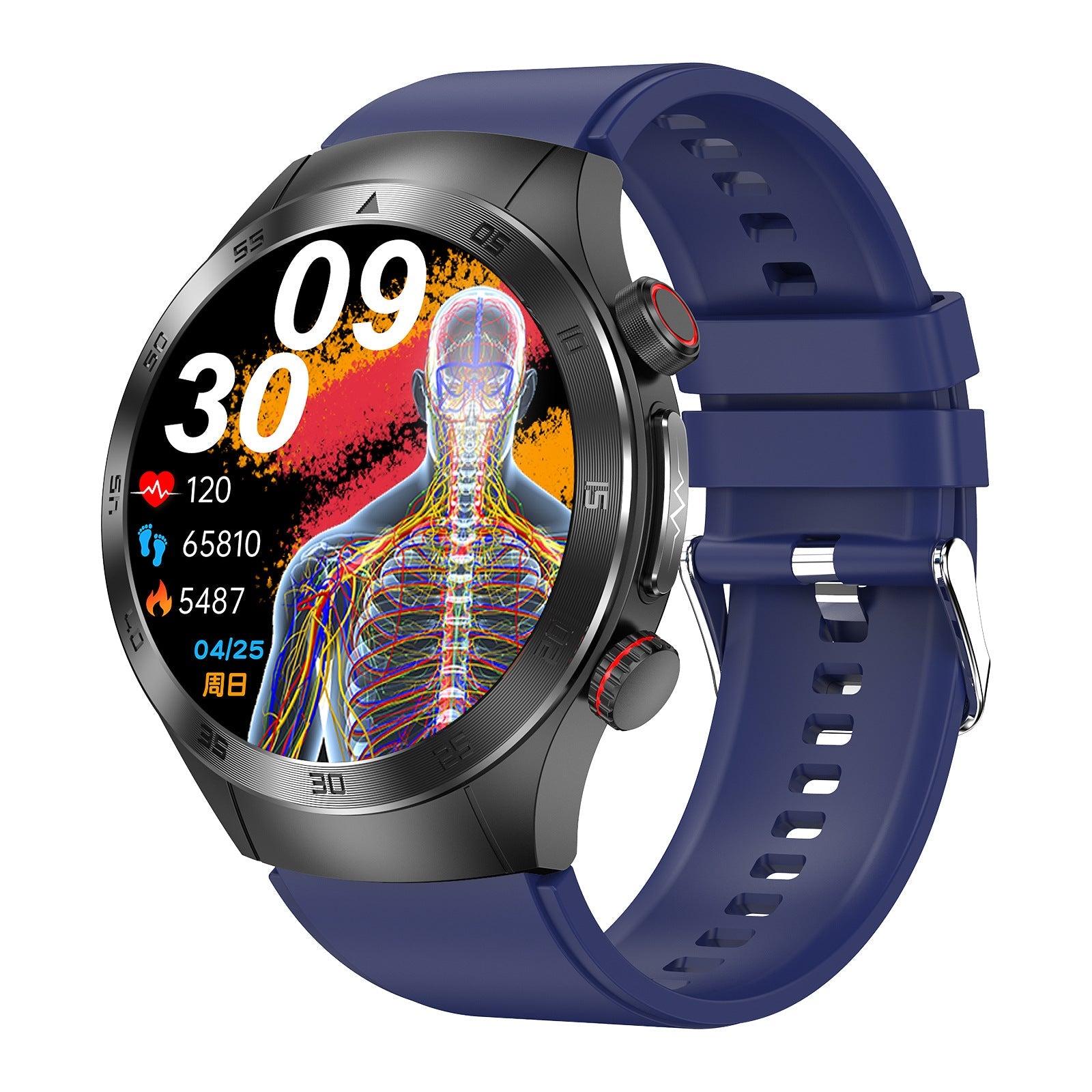 e800 call electrocardiogram laser therapy blood oxygen heart rate uric acid blood lipids blood sugar body temperature SOSHRV - GoTypical