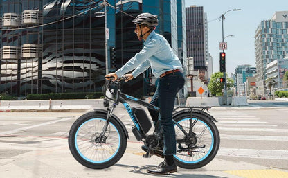 Electric Bike KETELES 48V 23AH Dual Motor 1000W x2 26" Fat Tire MTB - GoTypical