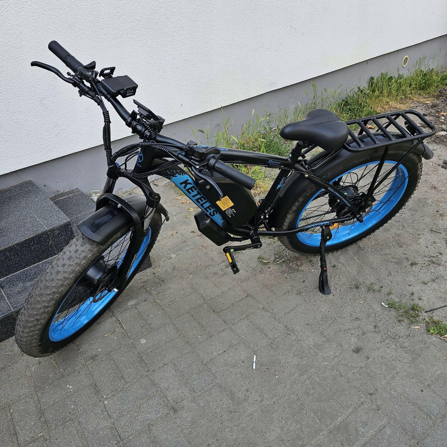 Electric Bike KETELES 48V 23AH Dual Motor 1000W x2 26" Fat Tire MTB - GoTypical