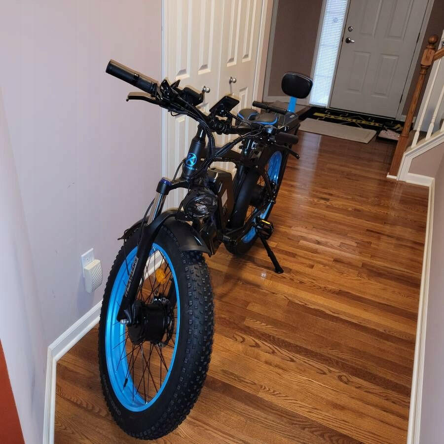 Electric Bike KETELES 48V 23AH Dual Motor 1000W x2 26" Fat Tire MTB - GoTypical