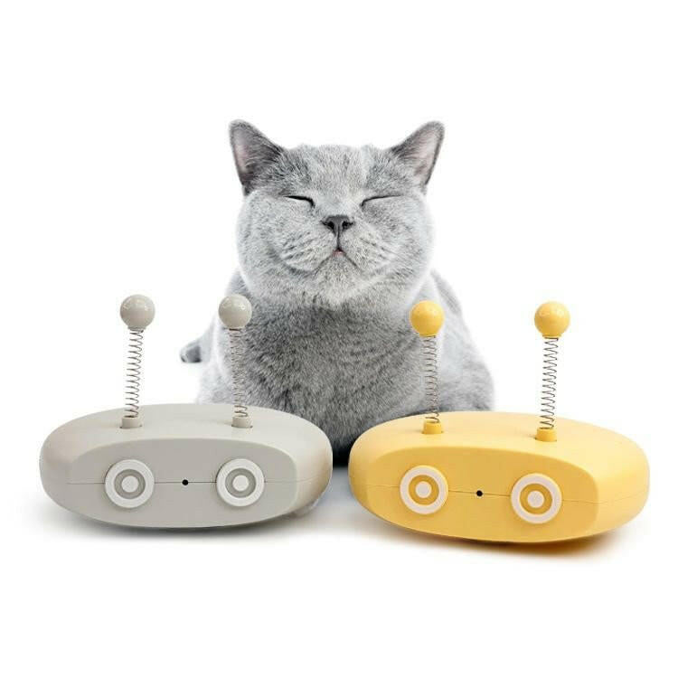 Electric Cat Interactive Laser Toy – Automatic Steering Pet-Safe - GoTypical