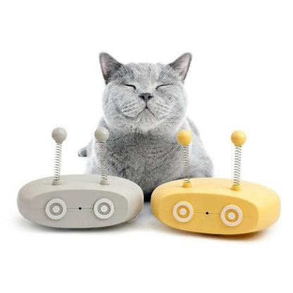 Electric Cat Interactive Laser Toy – Automatic Steering Pet-Safe - GoTypical
