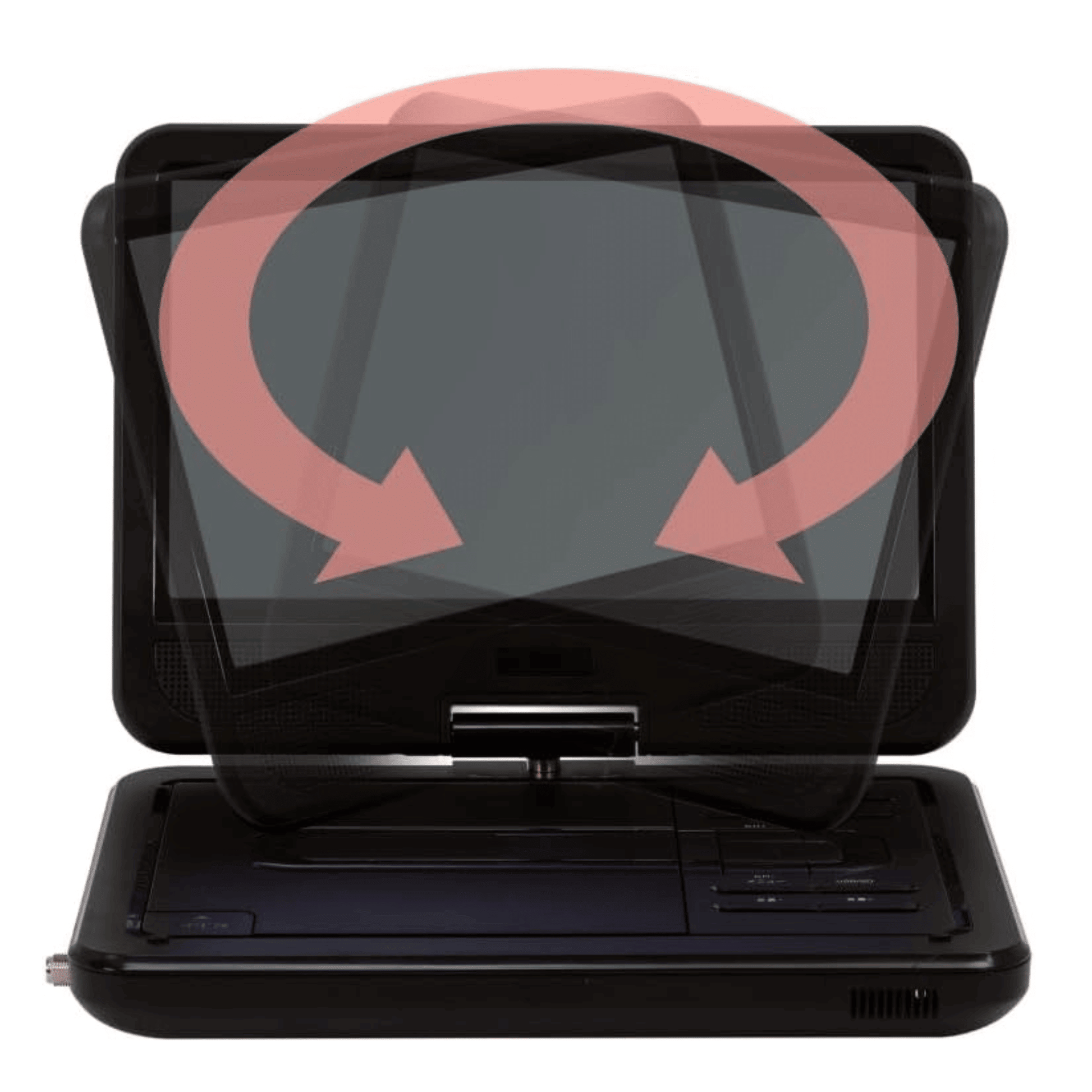 Emerson 10" Portable DVD Player – ATSC Digital TV, Swivel Screen - GoTypical