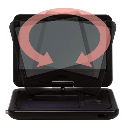 Emerson 10" Portable DVD Player – ATSC Digital TV, Swivel Screen - GoTypical