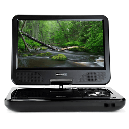 Emerson 10" Portable DVD Player – ATSC Digital TV, Swivel Screen - GoTypical
