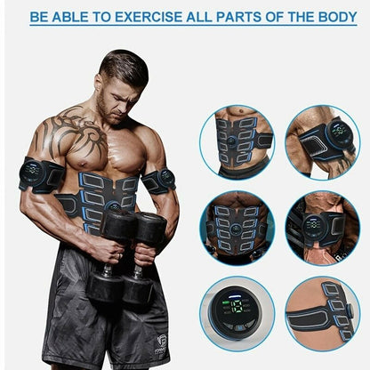 EMS Fitness Apparatus Set – . Abdominal & Upper Arm Muscle Stimulator - GoTypical