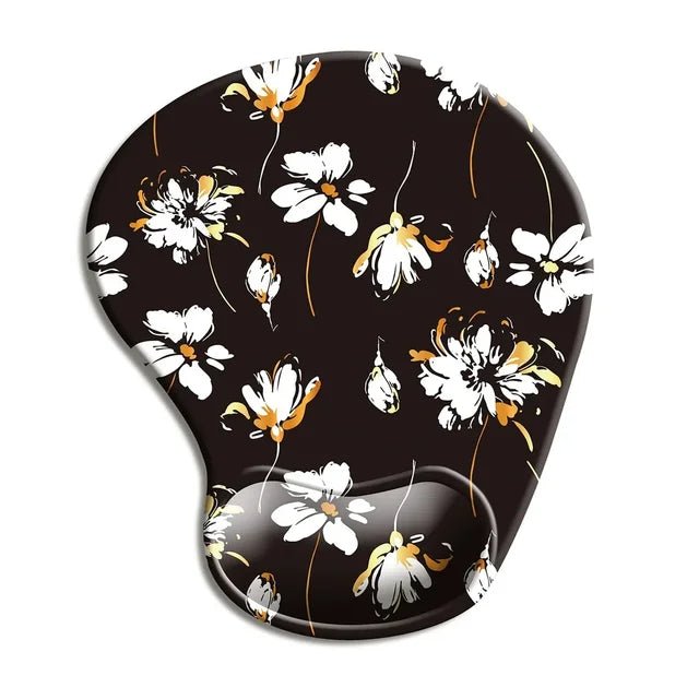 Ergonomic Mouse Pad Wrist Rest Non - Slip Rubber Desk Mat Pad Under Hand Office Mouse Carpet Wristband Wrist Support Accessories - GoTypical