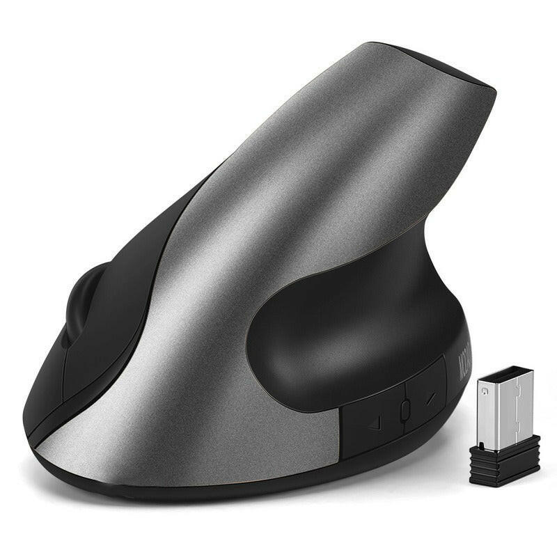 . Ergonomic Wireless Mouse – Vertical Silent Rechargeable 2.4G - GoTypical
