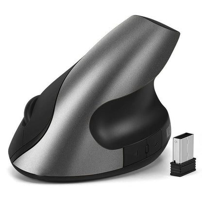 . Ergonomic Wireless Mouse – Vertical Silent Rechargeable 2.4G - GoTypical