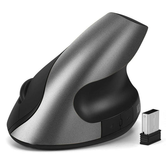 . Ergonomic Wireless Mouse – Vertical Silent Rechargeable 2.4G - GoTypical