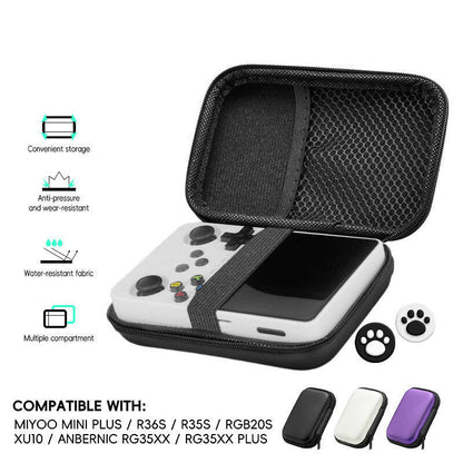 Game Console Bag – . EVA Hard Shell for R35S/R36S | Black, Purple, White - GoTypical