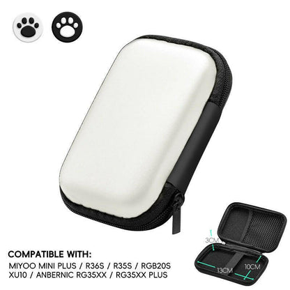 Game Console Bag – . EVA Hard Shell for R35S/R36S | Black, Purple, White - GoTypical