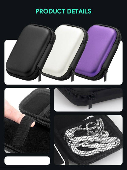 Game Console Bag – . EVA Hard Shell for R35S/R36S | Black, Purple, White - GoTypical