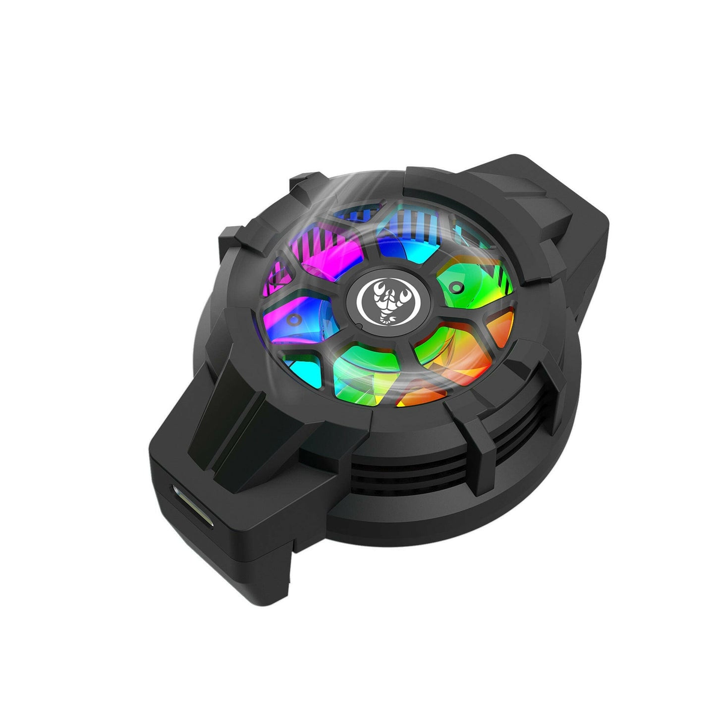 . Gaming Phone Cooler – Semiconductor Heat Dissipation Clip with Colorful Lights - GoTypical