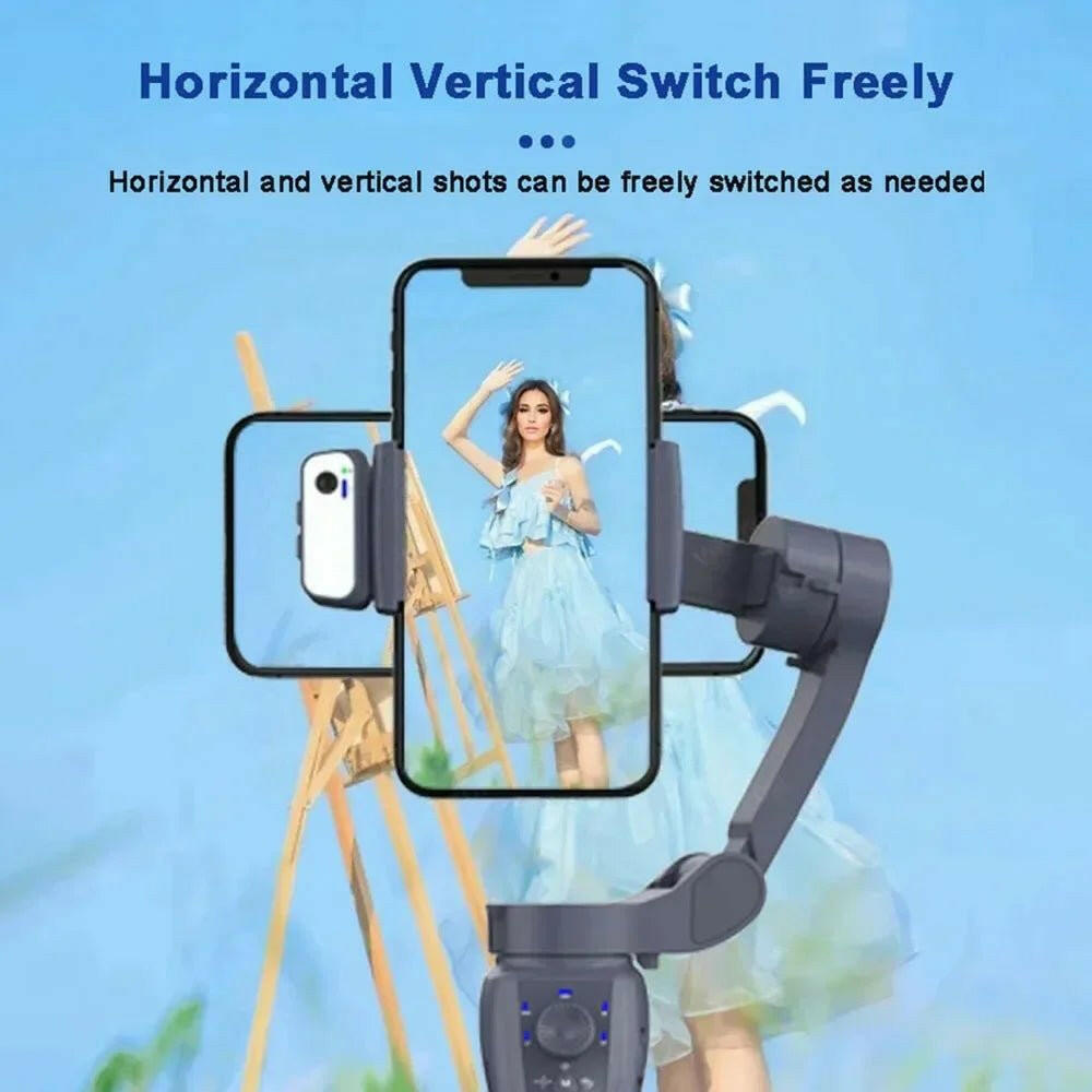 3-Axis Smartphone Gimbal Stabilizer – . F12 with AI Face Tracking - GoTypical