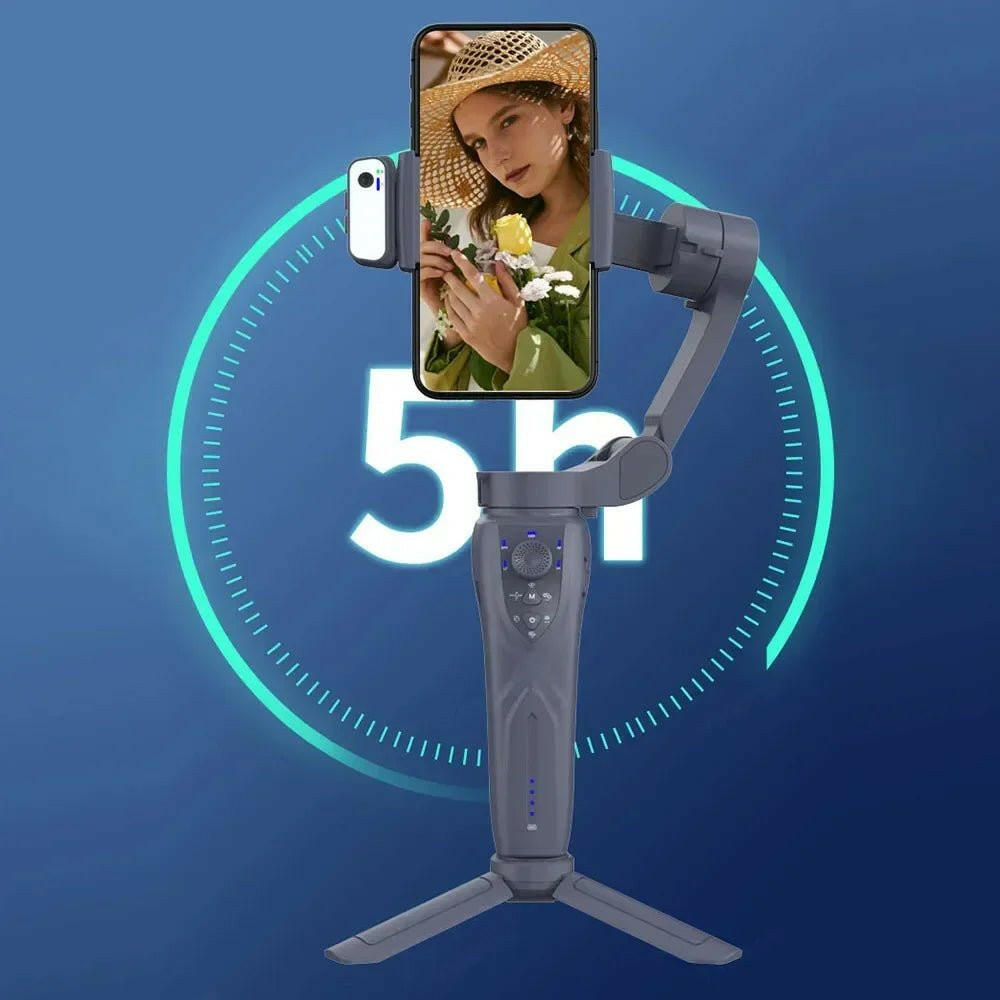 3-Axis Smartphone Gimbal Stabilizer – . F12 with AI Face Tracking - GoTypical
