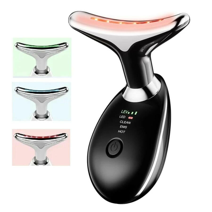 EMS Face And Neck Massager – 3 Colors Microcurrent Beauty Device Anti-Aging - GoTypical