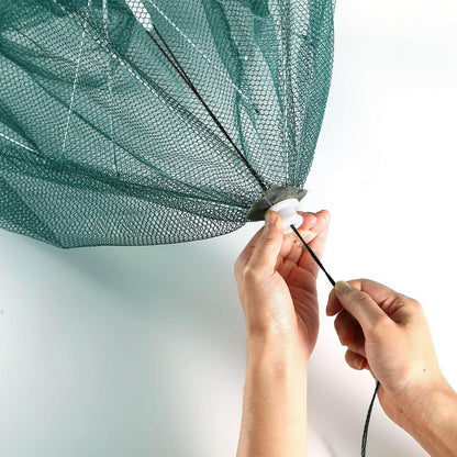 Portable Folded Fishing Trap Net – Shrimp Minnow Crab Bait Automatic - GoTypical