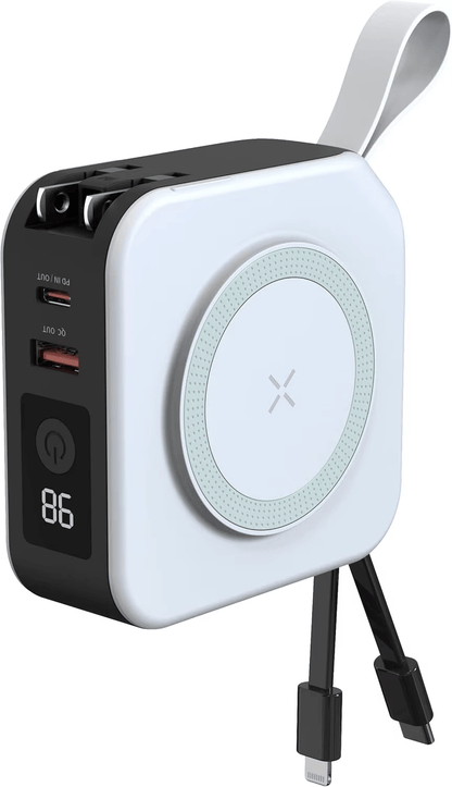 . Magnetic Wireless Power Bank 10000mAh – 22.5W Portable Charger - GoTypical