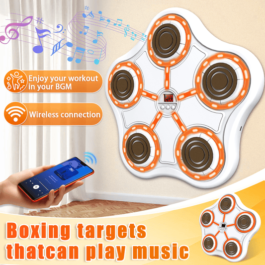 Smart Music Boxing Machine – Wall Mounted Training Equipment with Bluetooth - GoTypical