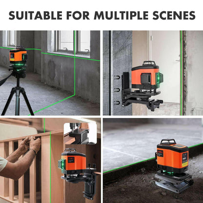 Laser Level 4x360° 16 Lines – Dovoh K4-360G Self-Leveling Outdoor - GoTypical