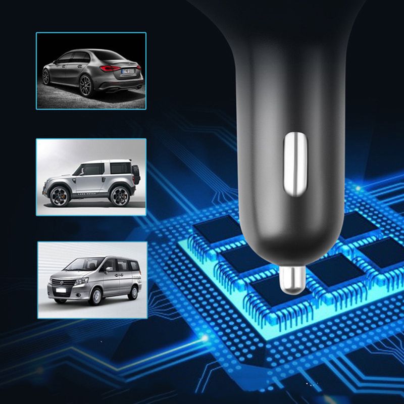 Fm Transmitter Bluetooth 5.1 Car In - Car Wireless MP3 Radio Adapter Car Kit 2USB Charger Car Electronics Accessories For Xiaomi - GoTypical