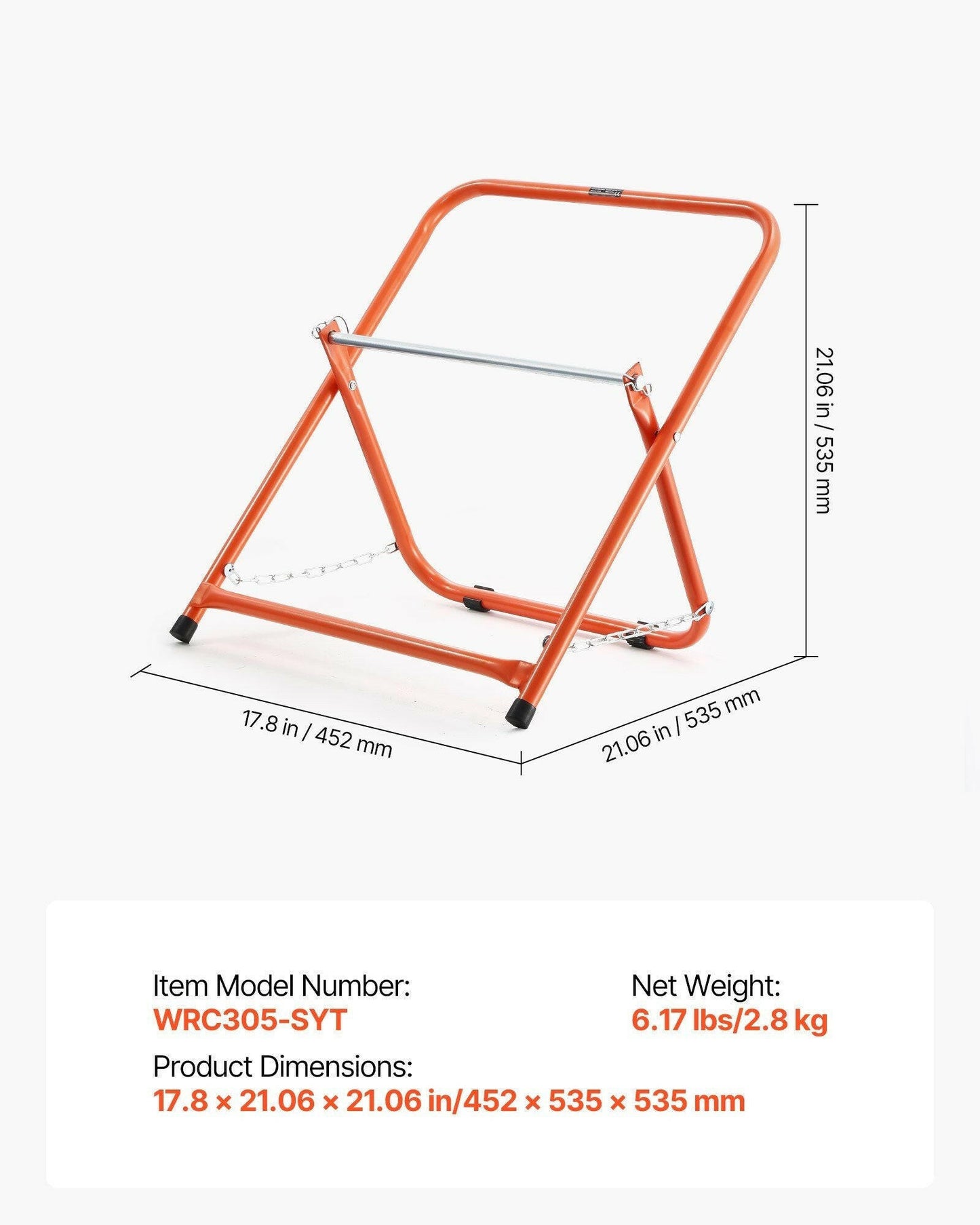 . Foldable Wire Spool Rack – Heavy Duty Metal Cable Caddy - GoTypical