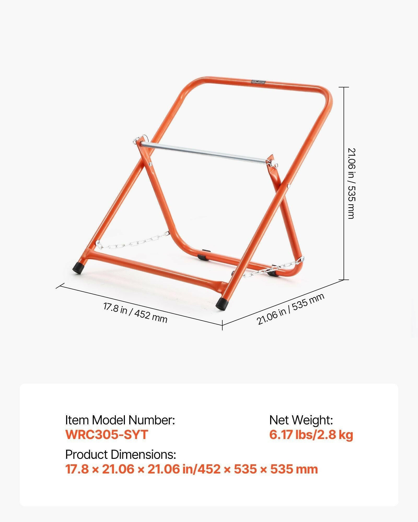 . Foldable Wire Spool Rack – Heavy Duty Metal Cable Caddy - GoTypical
