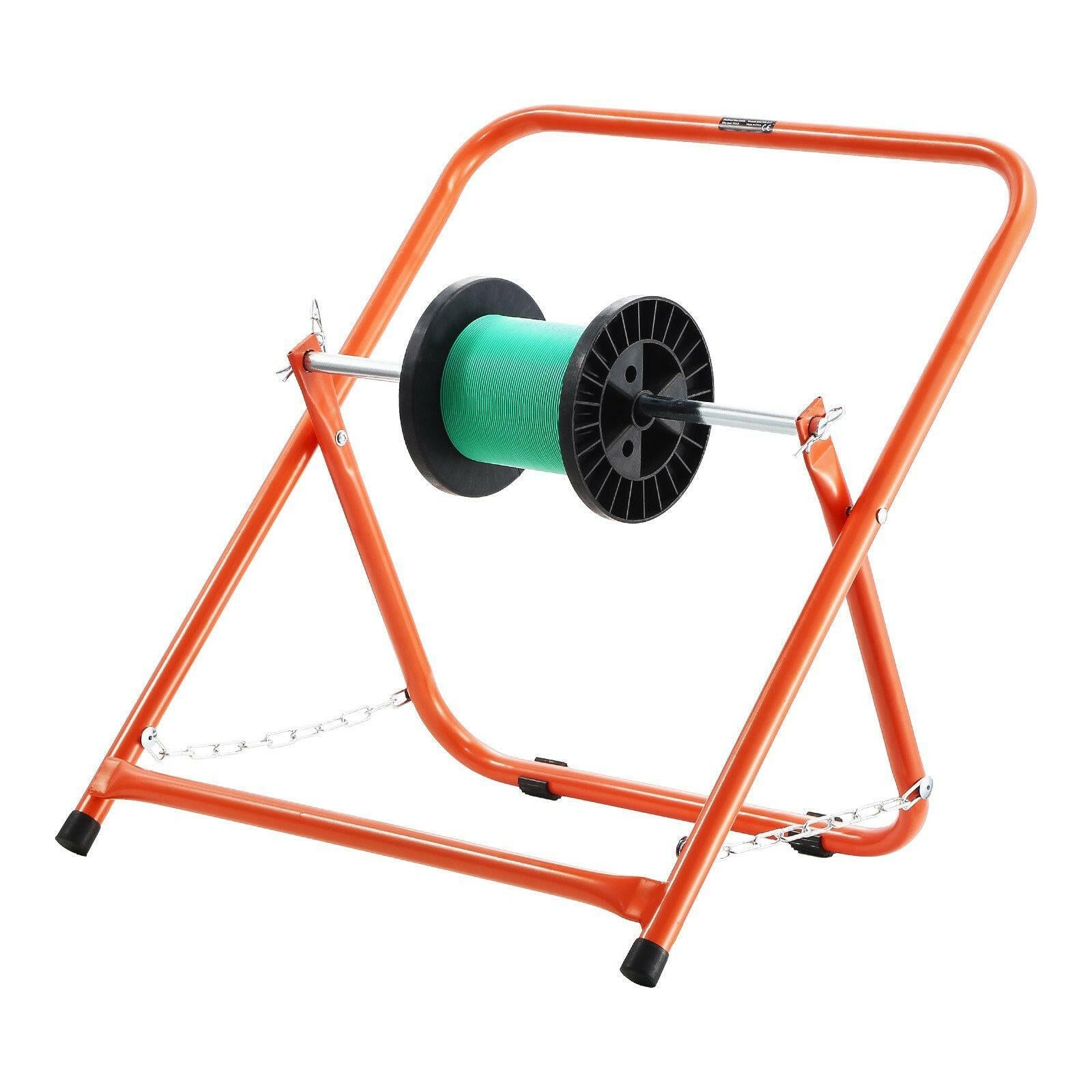 . Foldable Wire Spool Rack – Heavy Duty Metal Cable Caddy - GoTypical