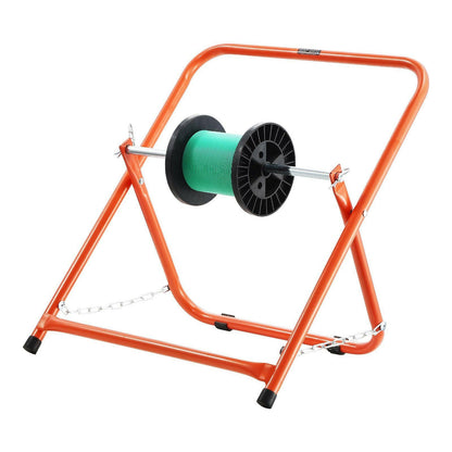 . Foldable Wire Spool Rack – Heavy Duty Metal Cable Caddy - GoTypical