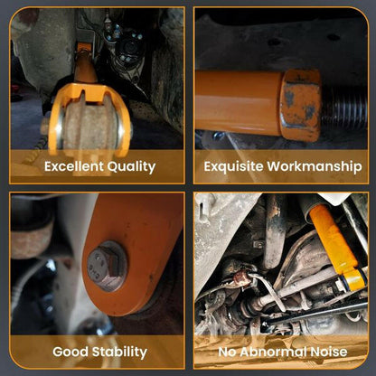 Adjustable Front Upper Control Arms Set – 0-8" Lift for 1997-06 Jeep Wrangler TJ - GoTypical