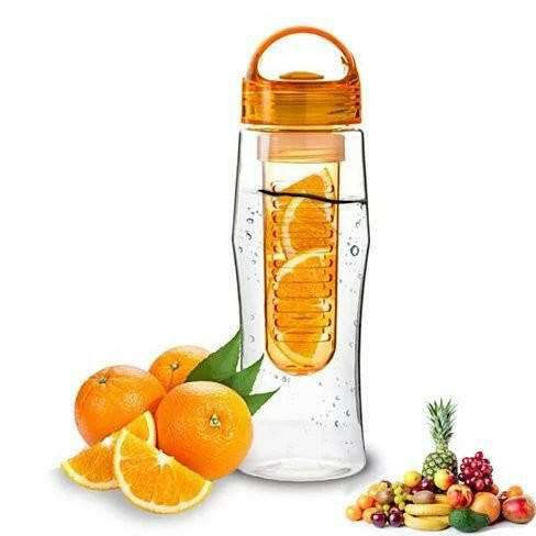 Fruitzola JAMMER Fruit Infuser Water Bottle – Leak-Proof, 5 Colors - GoTypical